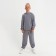 Kids (hoodies, trousers) minku color gray, height 122