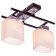 Euro -frame "Garamante" 2 lamps 40W E27 Black 35x15x24 cm