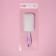 The comb is massage, curved, wide, 8.5 × 24 cm, pearl color
