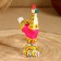 Filimonovskaya toy "Chicken", 10 x 13 cm