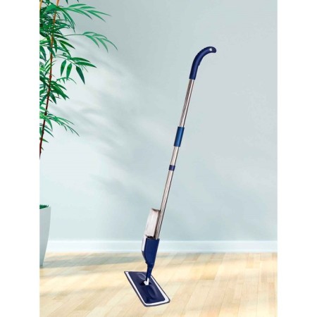 Pioneer MS015 mop for washing the floor with a spray, 400 ml, 120 cm, the color is blue-silver-1