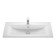 Marble shell Aquaton Iris, 100 cm, white color