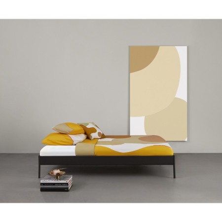 Set of pillowcases Freak Fruit, size 50x70 cm, 2 pcs, mustard color-2