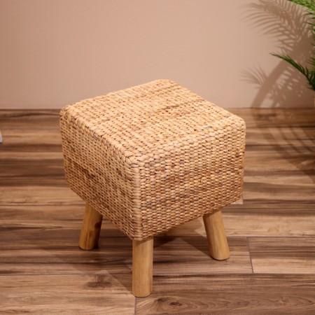 Wicker stool 40x40x50 cm-2