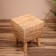 Wicker stool 40x40x50 cm