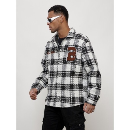 Male windbreaker, size 56, light-gray color-5
