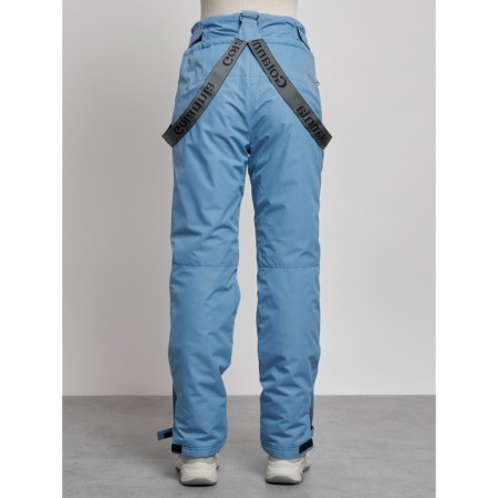 Semi -combinezone ski insulated female winter, size 42, blue color-6