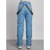 Semi -combinezone ski insulated female winter, size 42, blue color