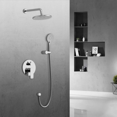 The shower system Vincea Esse VSFW-1E1ch, built-in, tropical shower, shower, chromium 1001402-1