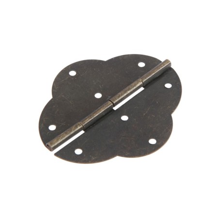 Iron loop, 90x78x0.6 mm, bronze color, 50 pcs