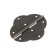 Iron loop, 90x78x0.6 mm, bronze color, 50 pcs