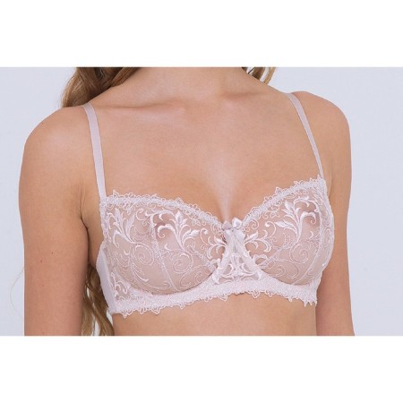 Lengy bra “silver peony with pink”, size 75e-2