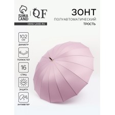Umbrella is a s/auth r51/60 16sp n/u/u plain a straight handle to leatzers violet package