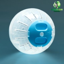 A ball for rodents, 10 cm, blue