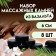 A set of massage stones from basalt, 8 pcs, 6 cm