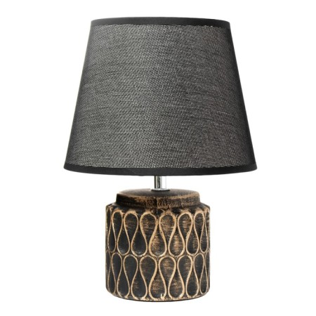HELP LAM 32166/1 E14 40W Black with a golden patina 20x20x28 cm Risalux-7