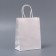 White package without print, round handle, 15 x 21 x 8 cm, 120 g