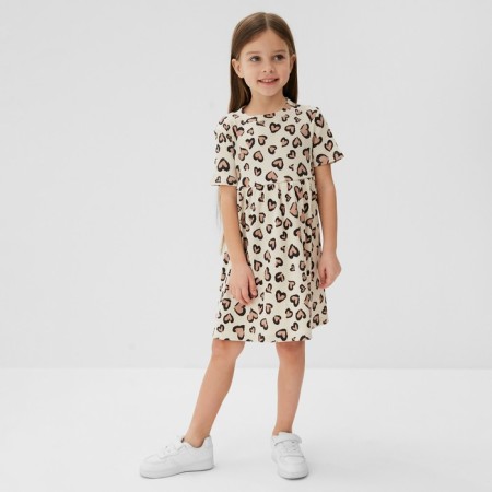 Платье детское KAFTAN Leo love, размер 30 (98-104 см)-1