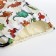 Bag for shoes on the lace, beige color/multi -colored