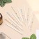 Candles for the Cake "Heart", 12 pcs, white