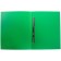 A folder with an A4, 500 μm plastic heater, a root of 14 mm, calligrata, up to 100 sheets, green