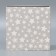 Gift folding box, packaging, “stars”, 14 x 14 x 8 cm