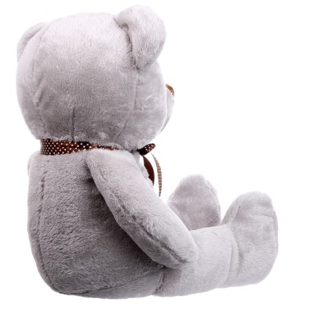 Soft toy "Bear", gray color, 65 cm-4