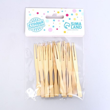 Set of kanapes, bamboo, 24 pcs-1