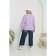 Female trousers, size 62, dark blue color