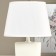 Table lamp 03000 1he14 15W white 20x28.5x11 cm Risalux
