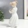 Souvenir Ceramics "Girl with tails, with a kitten on her hands" 22.5x7x12 cm