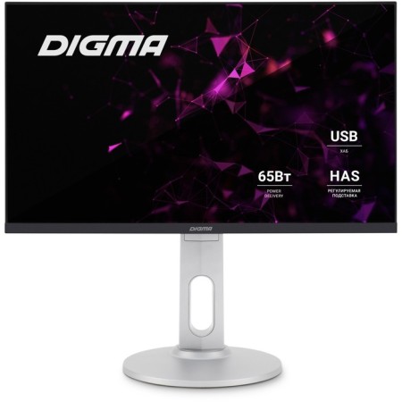 Монитор Digma 23.8" DM-MONB2407 черный IPS LED 7ms 16:9 HDMI M/M матовая HAS Piv 250cd 178гр 10046