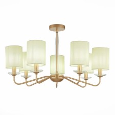 Ceiling EVOLUCE lamp. Sle108002-07. Rita. 7x40 W, E14, 75x75x44 cm, golden color