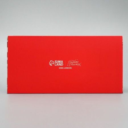 Folding box "needles, cones and toys", 20 x 10 x 5 cm, new year-5
