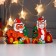 Souvenir Light tree "Tiger in the New Year's cap near the Christmas tree" mix 12x3.2x12.5 cm
