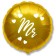 Foil ball 18 "Mr" groom ", circle, gold color