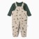 Set (body and overalls) crumb I am "spruce branches", height 62-68 cm