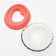 Plastic bowl on a stand 17 x 16.5 x 8 cm, pink