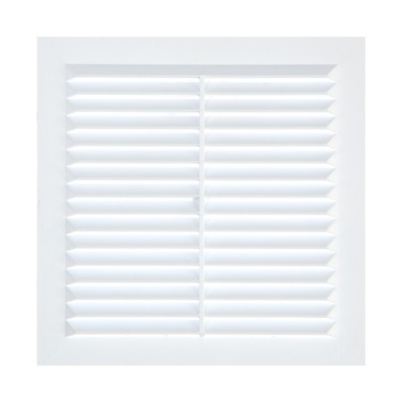 Ventilation grate "Cosmetic" L155, 155 x 155 mm, with a grid, stiff