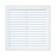 Ventilation grate "Cosmetic" L155, 155 x 155 mm, with a grid, stiff