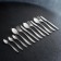 Set of dining room "Uralochka", 12 objects, thickness 2 mm, decorated box, silver color