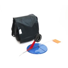 A set of vents with a corner layer. D-195 mm persistent, coil 75 mm, PP plastic 10 pcs.