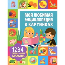 Моя любимая энциклопедия в картинках. 1234 первых слова малыша. Доманская Л.В.