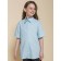 Blouse for girls, height 134 cm, blue color