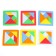 Puzzle "Tangram" 12 × 12 cm, mix
