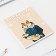 An objective note 48 sheets, A5, Cat, with reference materials “September 1: English”, cover coated cardboard 230 gr., Inner block in a cage 80 gr., Beliac 96%, block No. 1.