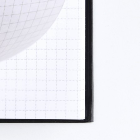 Notepad in solid cover A6, 40 liters "always on top"-3
