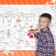 Coloring giants set "I draw the New Year", 2 pcs.