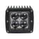 Farah LED square AIRLINE, 4 LED, 4D lens, 12W, 82x75x75, 12/24V