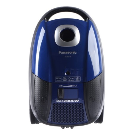 Пылесос PANASONIC MC-CG713A, мешок, 2000 Вт, 6 л, 65 дБ, шнур 5 м, синий-3